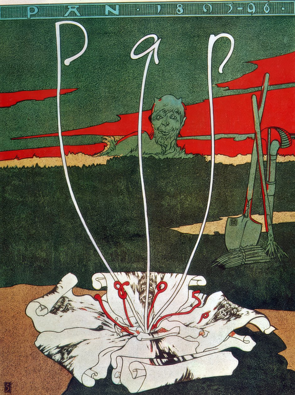 Pan Literary Magazine, Josef Sattler, 1895 tekijältä Thomas Theodor Heine
