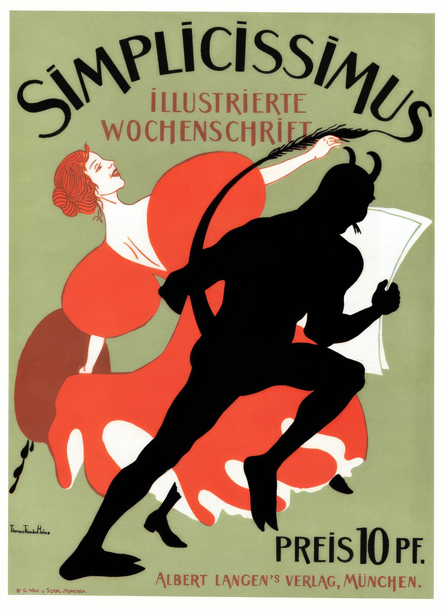 Simplicissimus tekijältä Thomas Theodor Heine