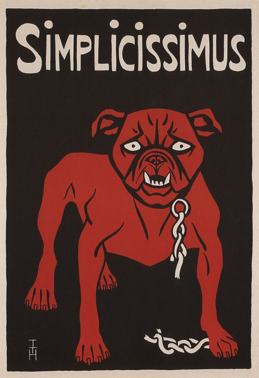 Simplicissimus, 1896 tekijältä Thomas Theodor Heine