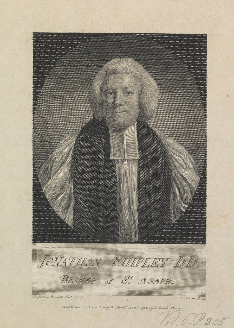 Jonathan Shipley, St. Asafin piispa tekijältä Thomas Trotter