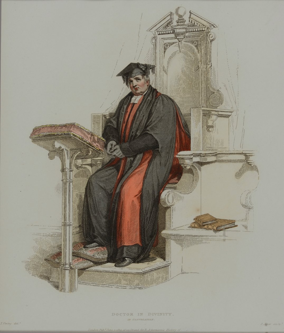 Doctor in Divinity, kaiverrus J. Agar, julkaistu R. Ackermannin 