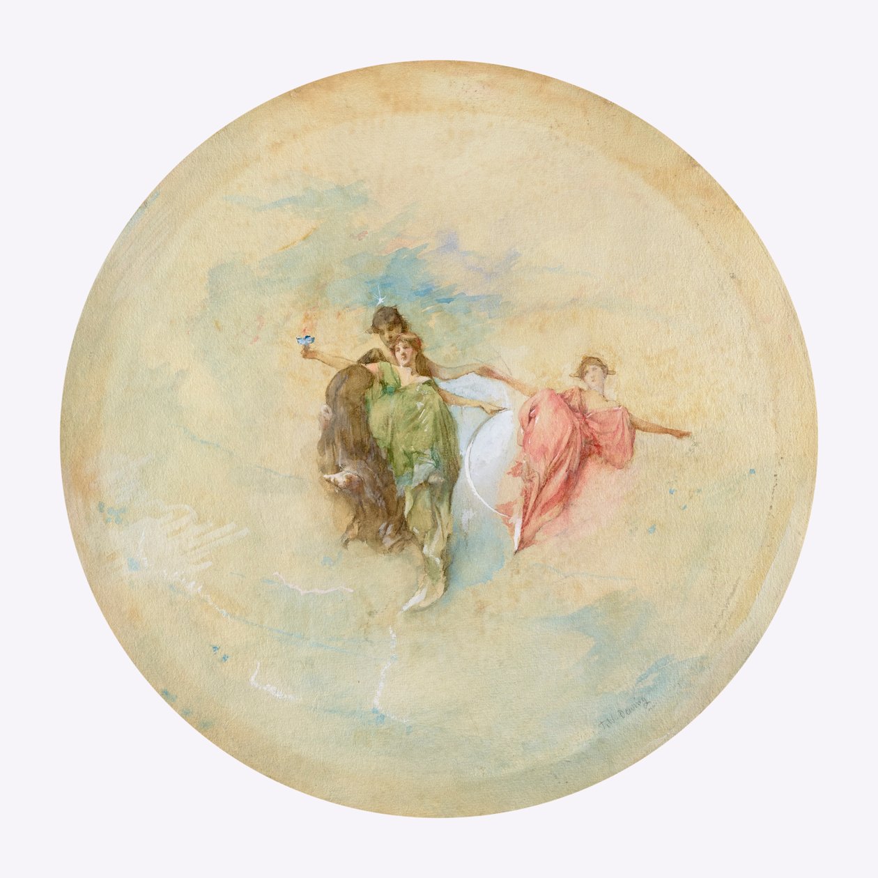 Alba, 1892. finlandès tekijältä Thomas Wilmer Dewing