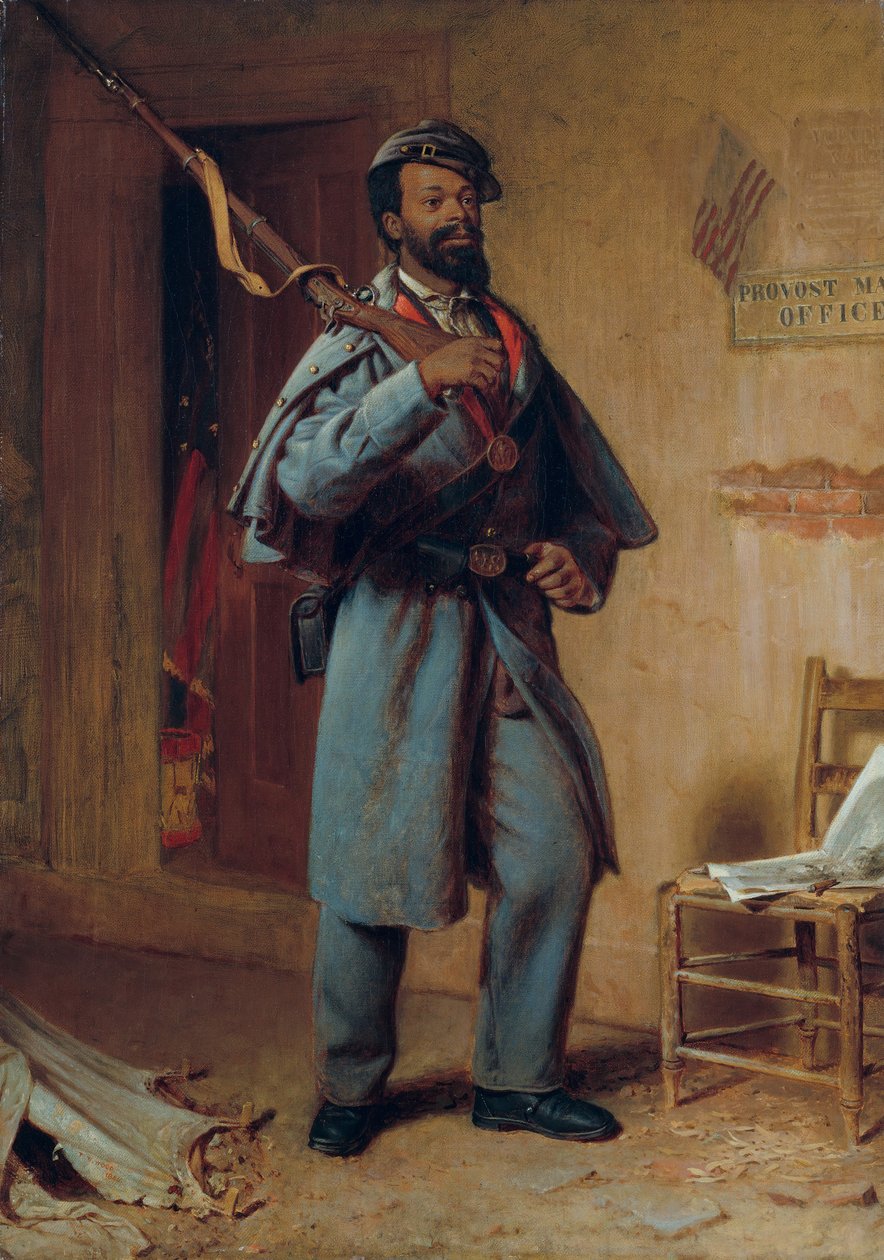 Hieman sotahistoriaa: The Recruit, 1866. tekijältä Thomas Waterman Wood