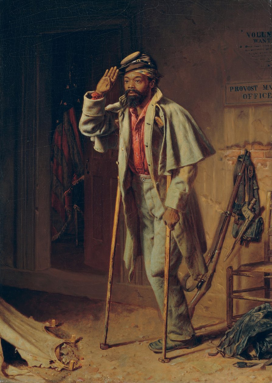 Hieman sotahistoriaa: Veteraani, 1866. tekijältä Thomas Waterman Wood