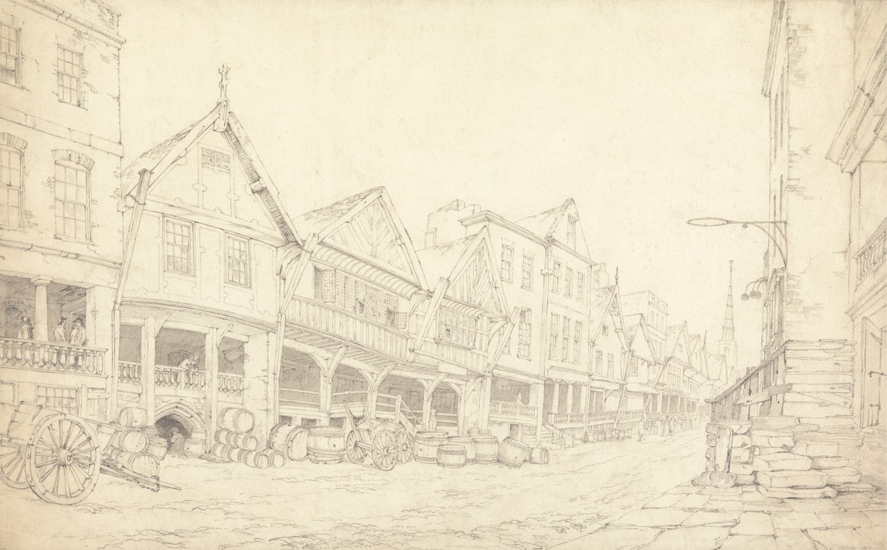 Watergate Street, Chester tekijältä Thomas Webster