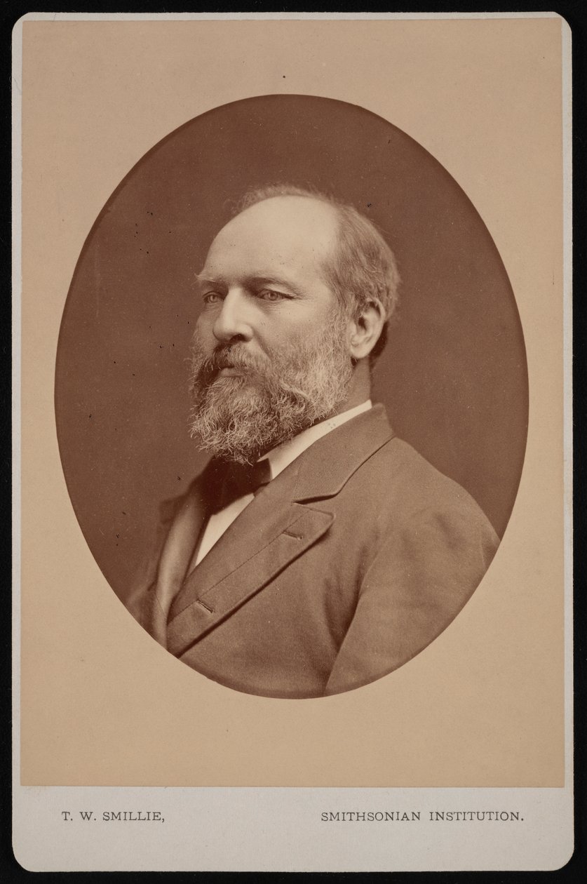 James Abram Garfieldin muotokuva 1831-1881, kesäkuu 1880. tekijältä Thomas William Smillie