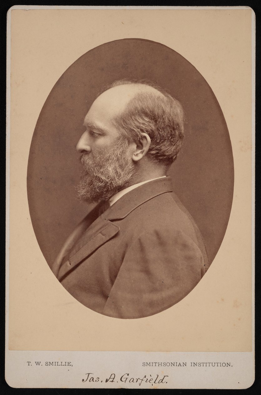 James Abram Garfieldin muotokuva 1831-1881, kesäkuu 1880. tekijältä Thomas William Smillie