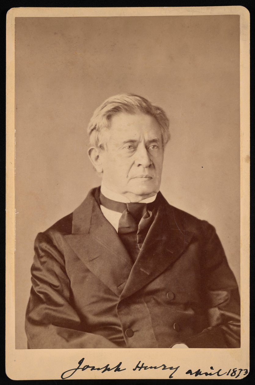 Joseph Henryn muotokuva 1797-1878, huhtikuu 1873. tekijältä Thomas William Smillie