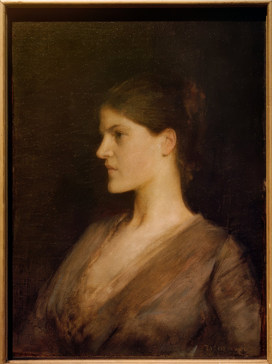 Ella Batavia Smith Emmet tekijältä Thomas Wilmer Dewing