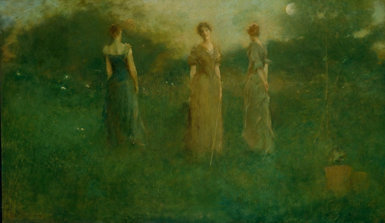 Puutarhassa tekijältä Thomas Wilmer Dewing