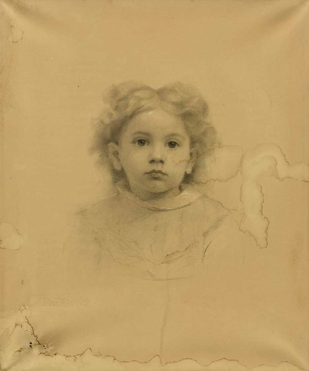 Ethel D. Pufferin muotokuva tekijältä Thomas Wilmer Dewing