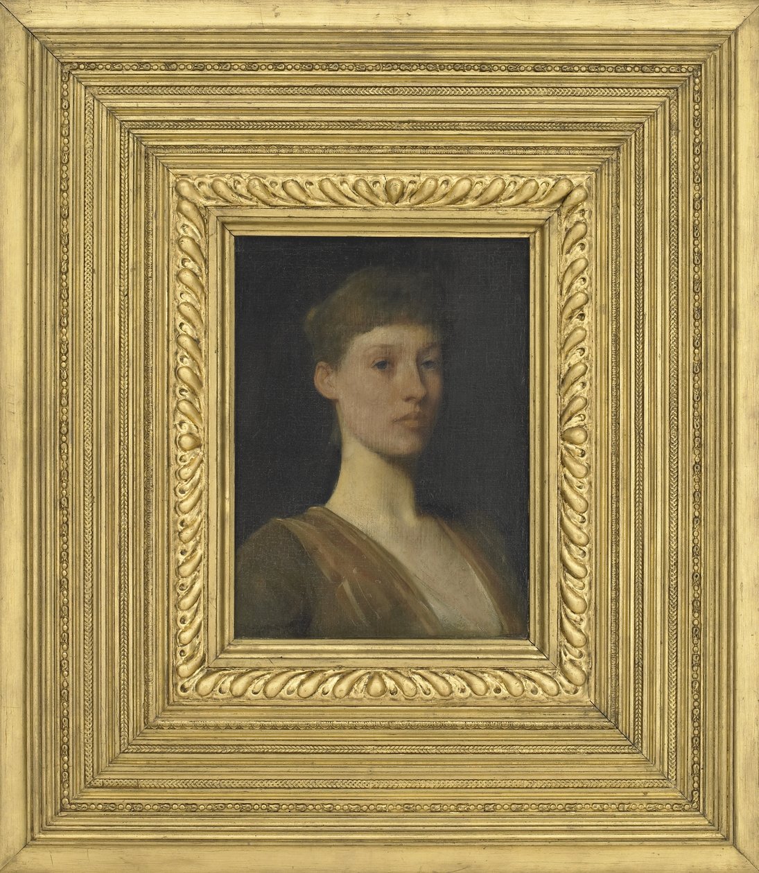 Nuoren tytön muotokuva, 1888 tekijältä Thomas Wilmer Dewing