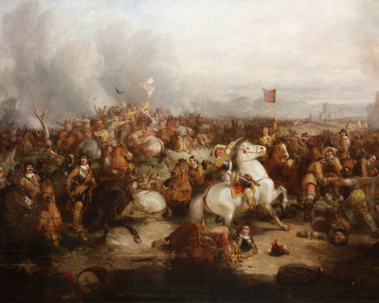 Worcesterin taistelu, 3. syyskuuta 1651 tekijältä Thomas Woodward