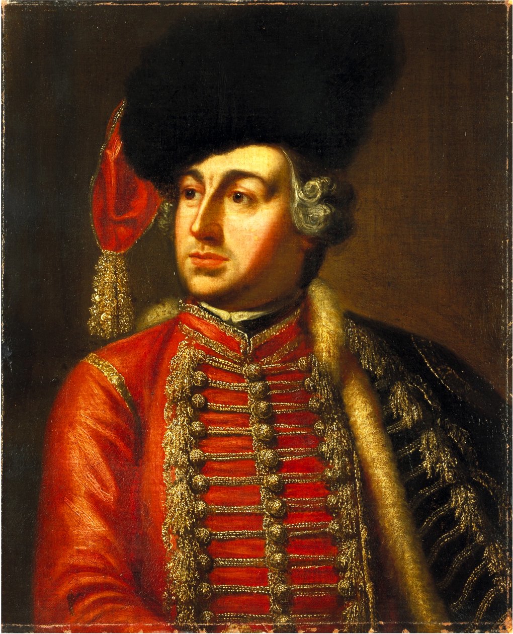 David Garrickin muotokuva (1717-1779) tekijältä Thomas Worlidge
