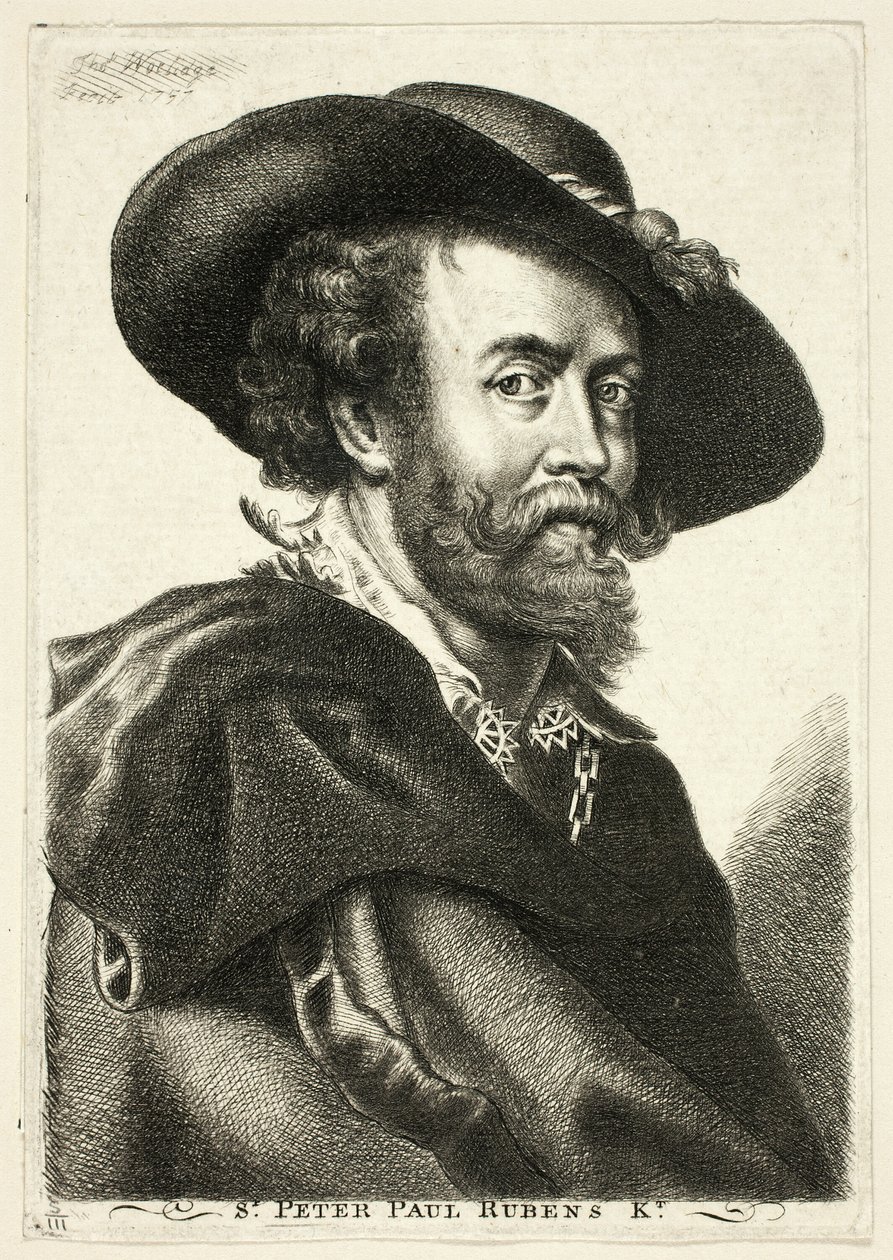 Sir Peter Paul Rubens tekijältä Thomas Worlidge