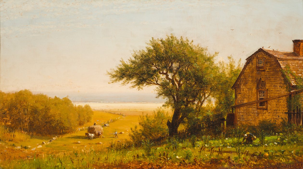 Koti meren rannalla, noin 1872 tekijältä Thomas Worthington Whittredge