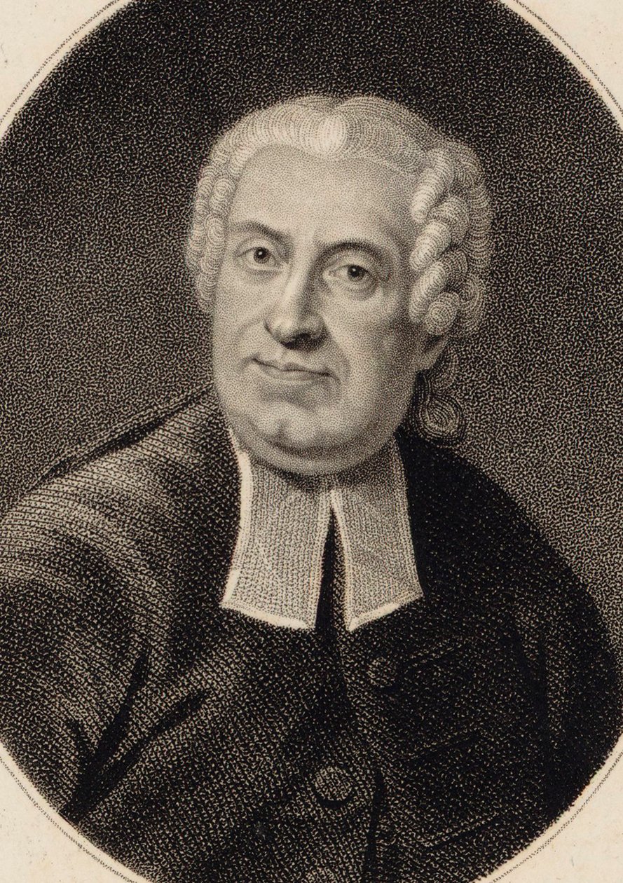 Runoilija ja libretisti Pietro Metastasion muotokuva 1698-1782. tekijältä Thomas Wright