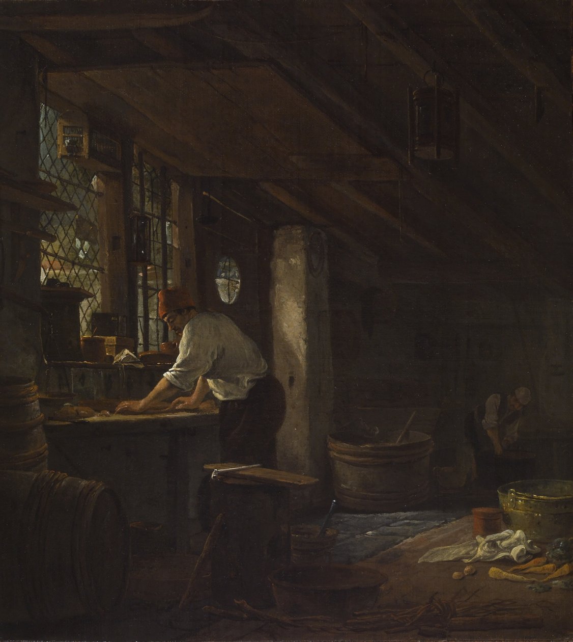 Keittiön sisäkuva tekijältä Thomas Wyck
