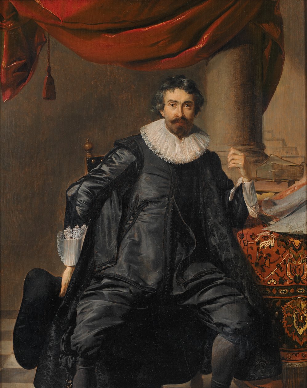 Miehen muotokuva tekijältä Thomas de Keyser
