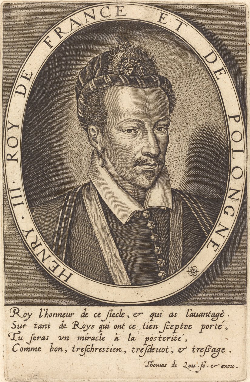 Henri III, Ranskan kuningas tekijältä Thomas de Leu