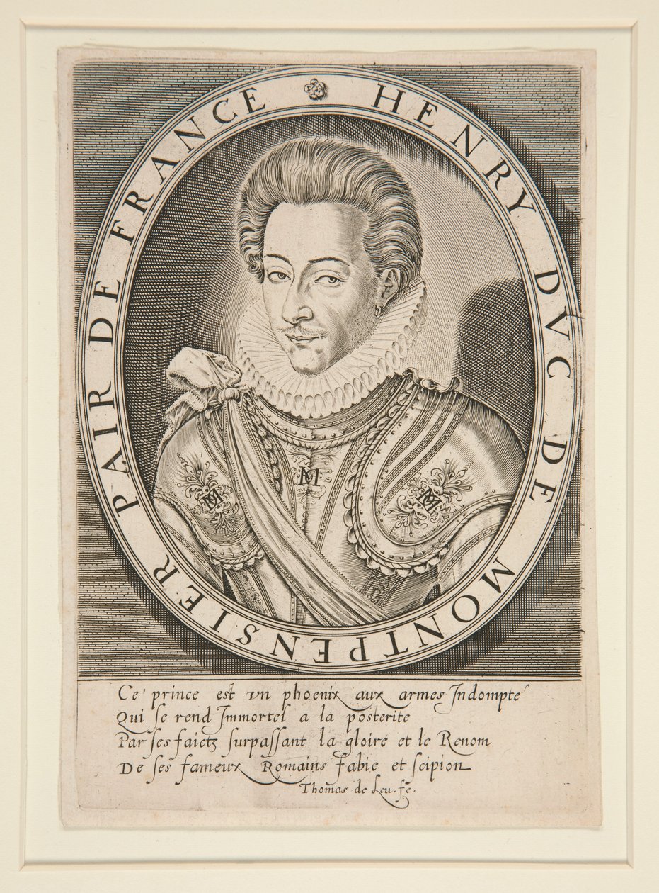 Henri de Bourbon, Montpensierin herttua tekijältä Thomas de Leu