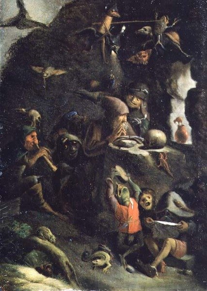 Ang Tukso ni St. Anthony (panel)finn tekijältä Thomas van Apshoven