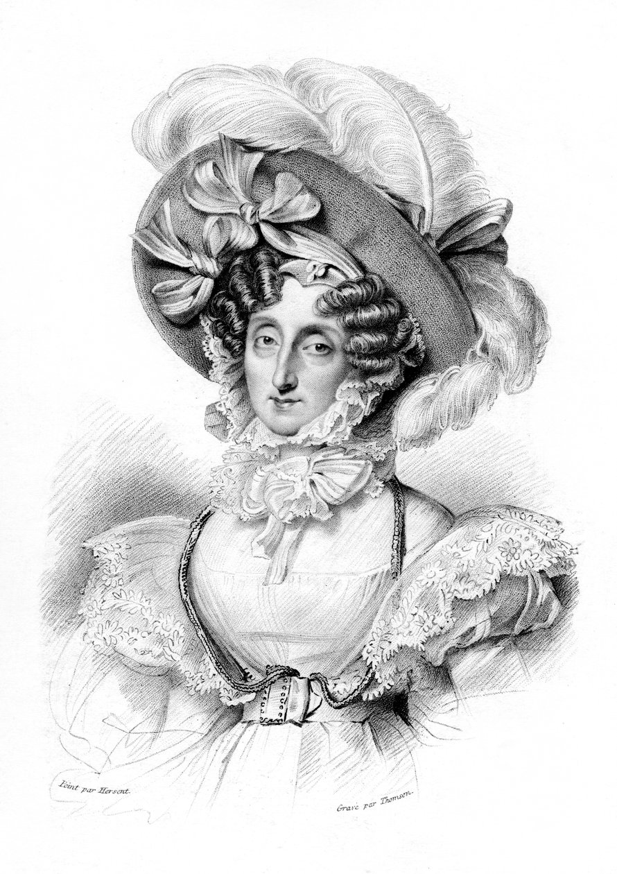 Maria Amalia kahdesta sisiliasta, 1800-luku. tekijältä Thomson