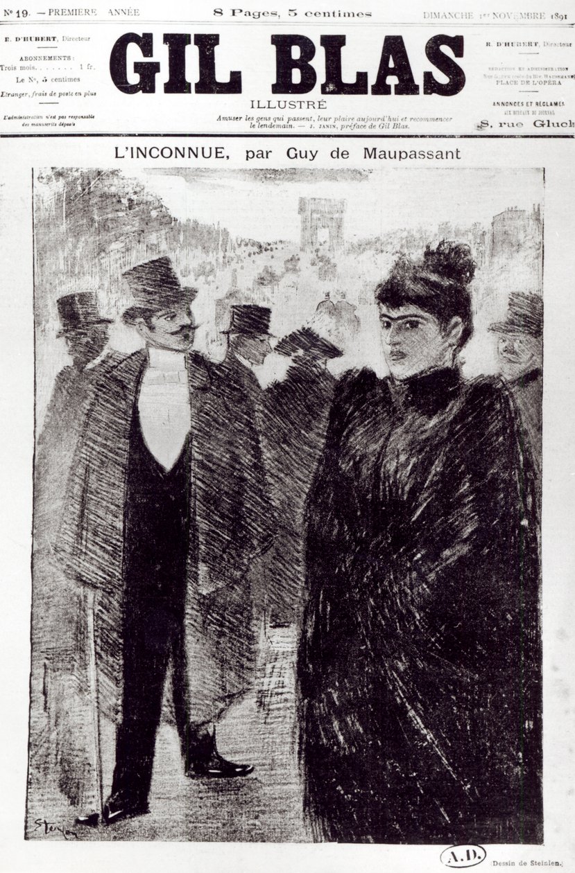 Kuvitus Guy de Maupassantin (1850-94) L