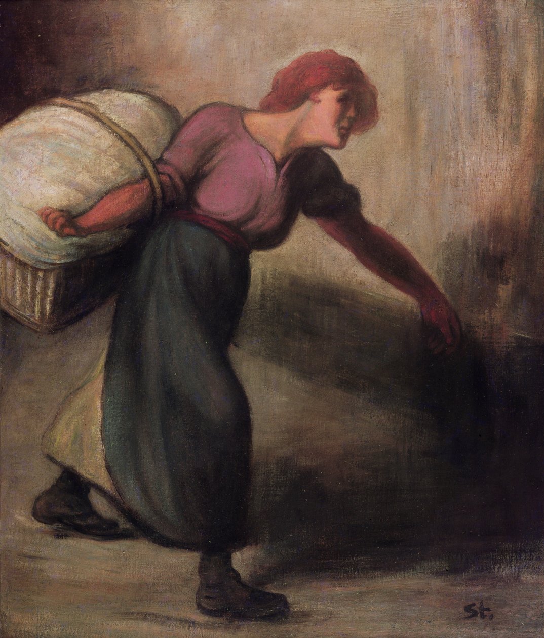 Pesutar, 1894 tekijältä Théophile Alexandre Steinlen