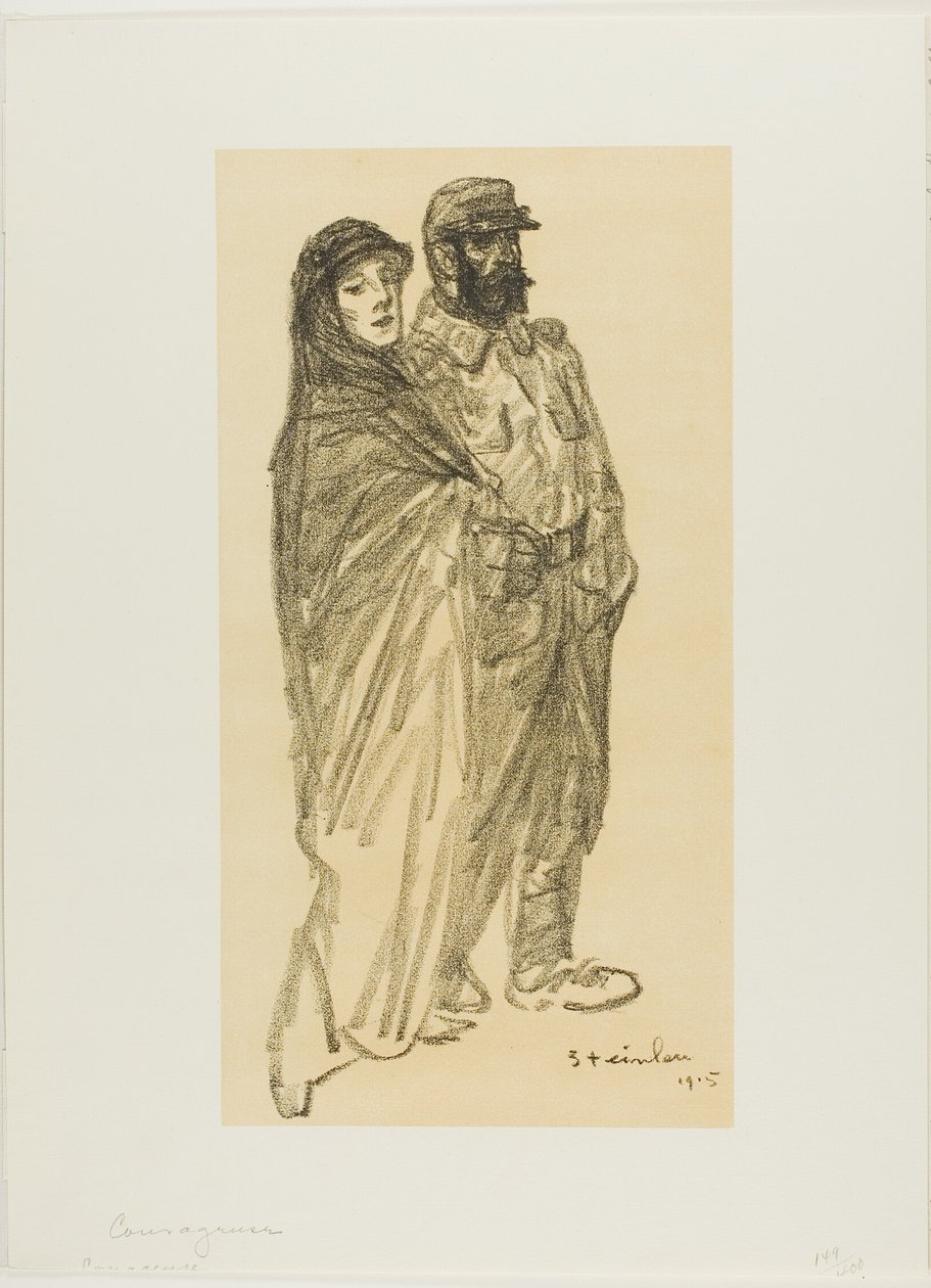 Rohkea tekijältä Théophile Alexandre Pierre Steinlen