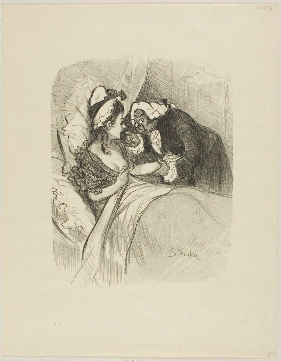 Dame Jacinthe tekijältä Théophile Alexandre Pierre Steinlen