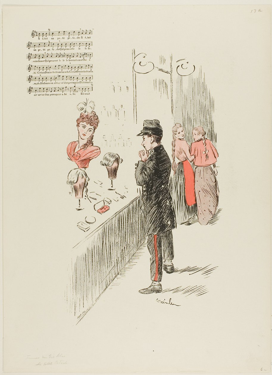 Le Petit Potach tekijältä Théophile Alexandre Pierre Steinlen