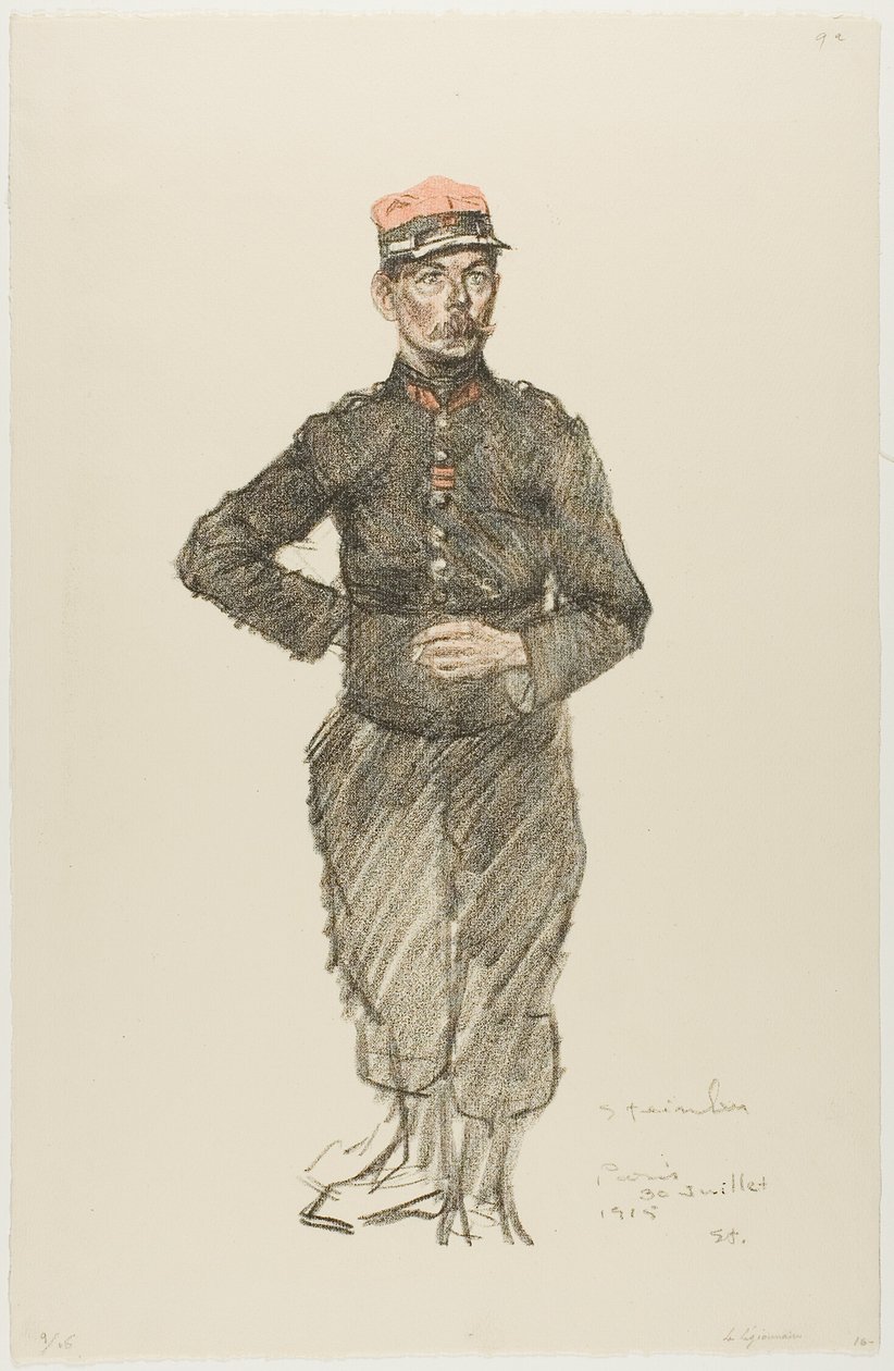 Legioonalainen tekijältä Théophile Alexandre Pierre Steinlen