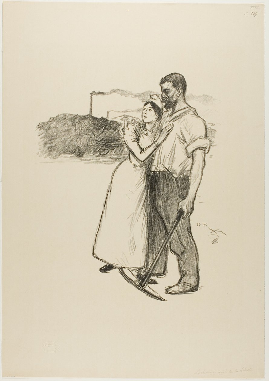 Vapauden viimeinen turvapaikka tekijältä Théophile Alexandre Pierre Steinlen