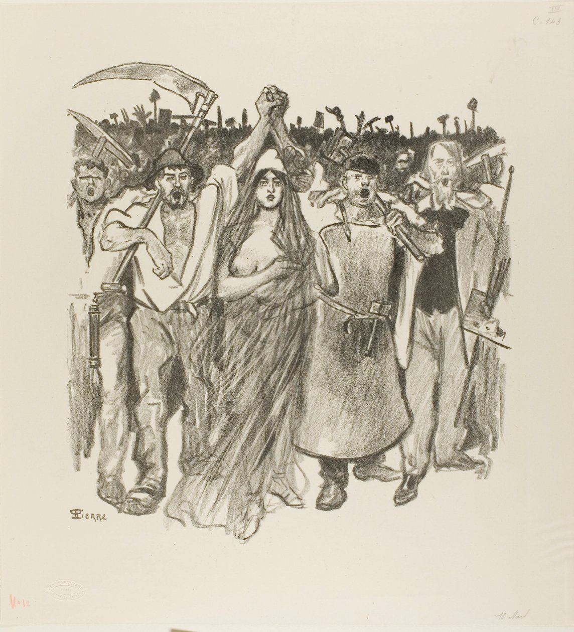 18. maaliskuuta tekijältä Théophile Alexandre Pierre Steinlen
