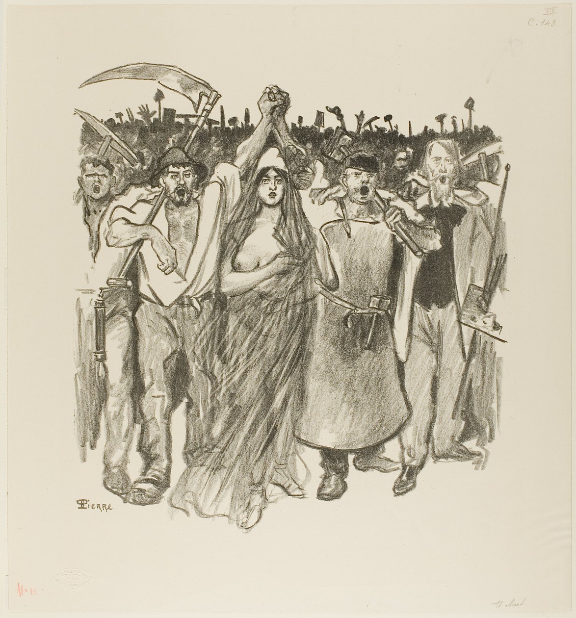 18. maaliskuuta tekijältä Théophile Alexandre Pierre Steinlen