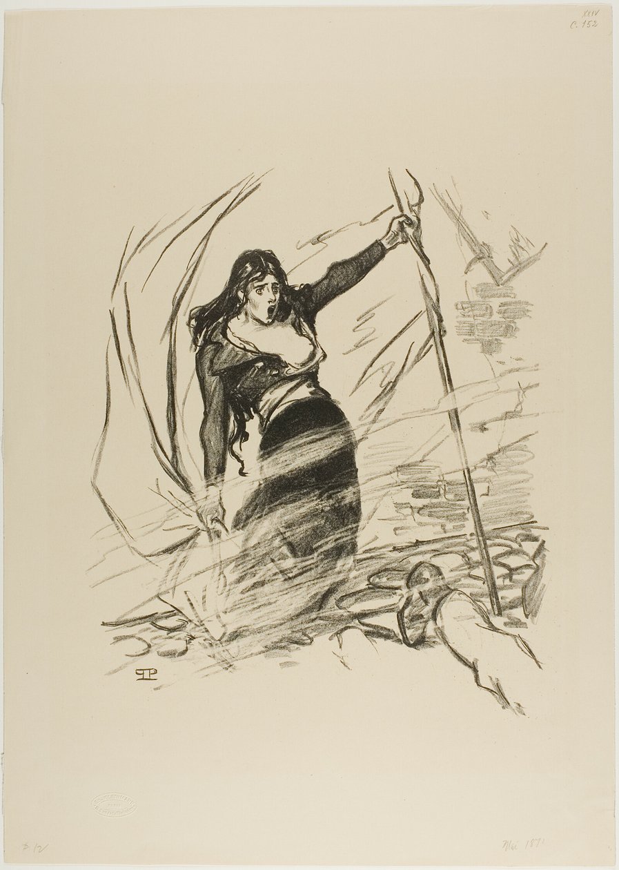 toukokuu 1871 tekijältä Théophile Alexandre Pierre Steinlen