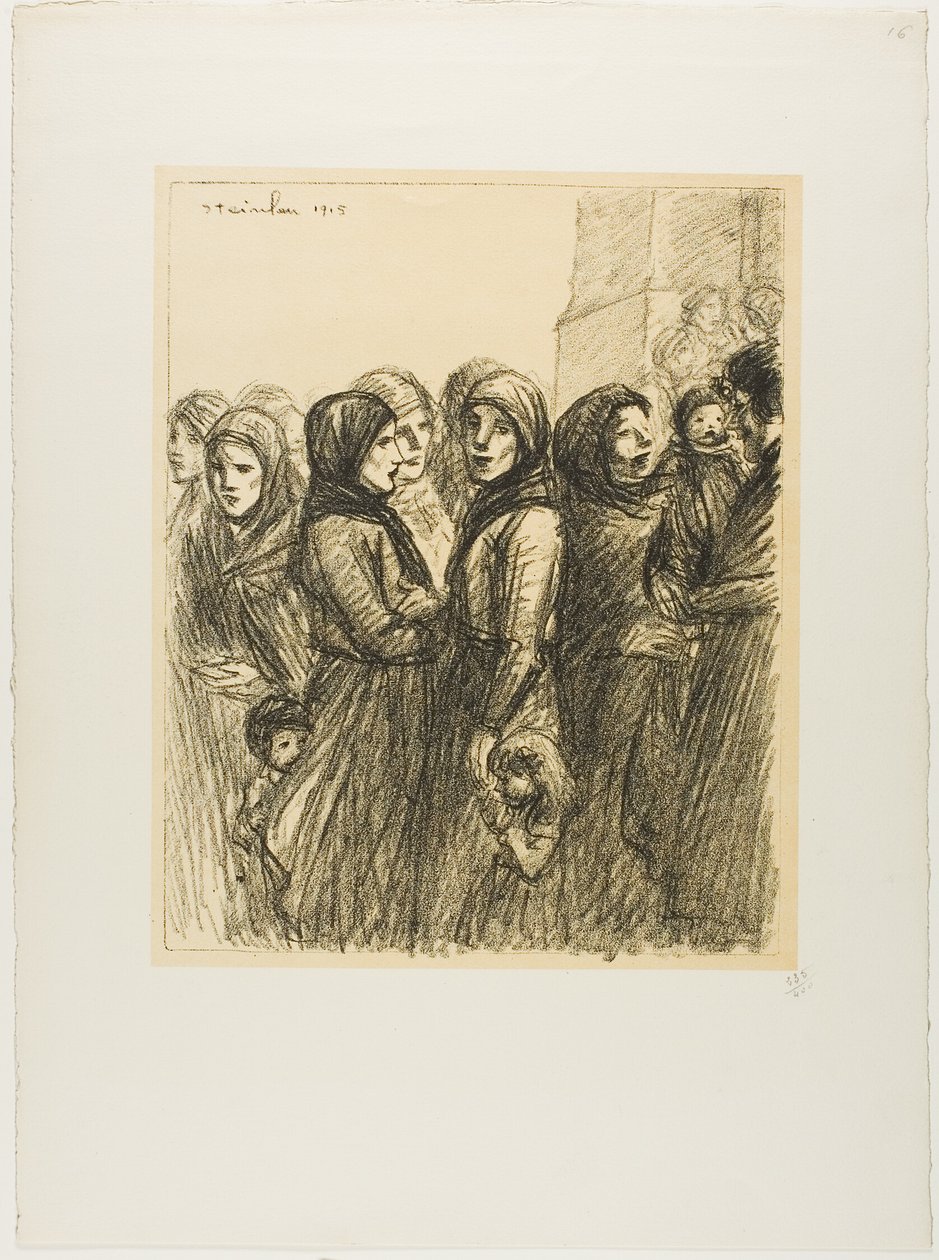 Sotilaallinen kohdentaminen tekijältä Théophile Alexandre Pierre Steinlen
