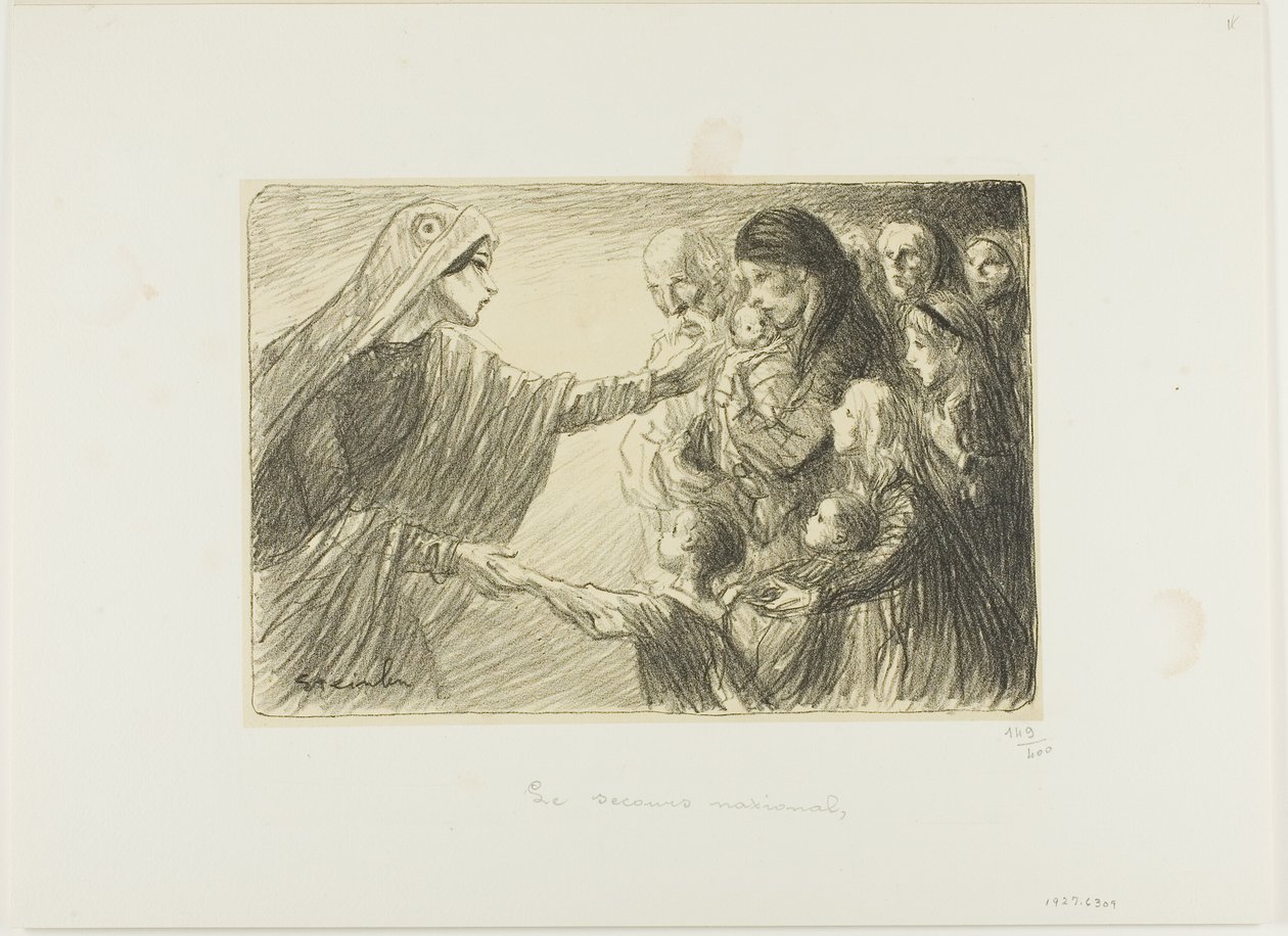 Kansallinen apu tekijältä Théophile Alexandre Pierre Steinlen