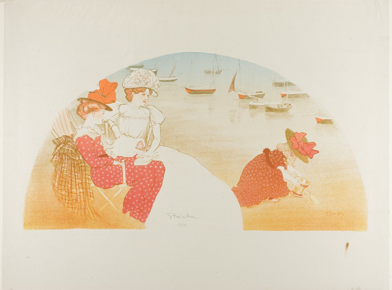 Rannalla tekijältä Théophile Alexandre Pierre Steinlen