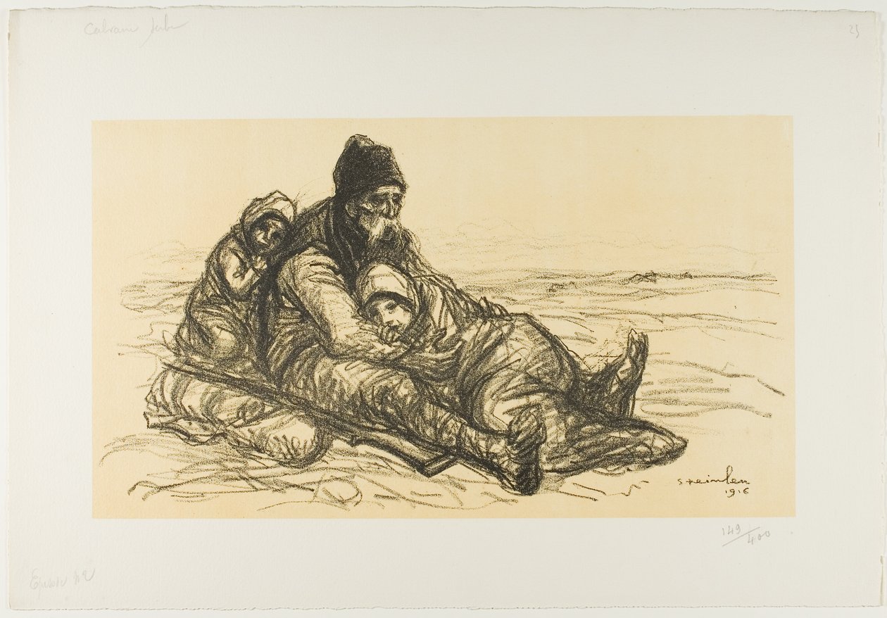Serbian ratsuväki, toinen jakso tekijältä Théophile Alexandre Pierre Steinlen