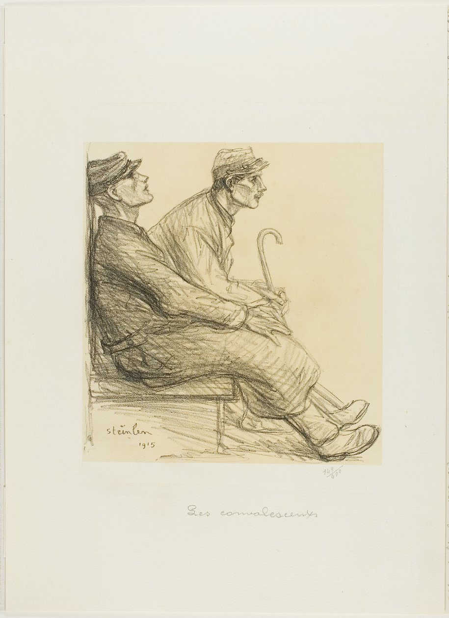Toipilaat, levy kaksi Actualités-julkaisusta. tekijältä Théophile Alexandre Pierre Steinlen