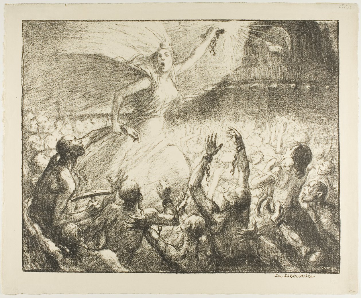 Liberator tekijältä Théophile Alexandre Pierre Steinlen