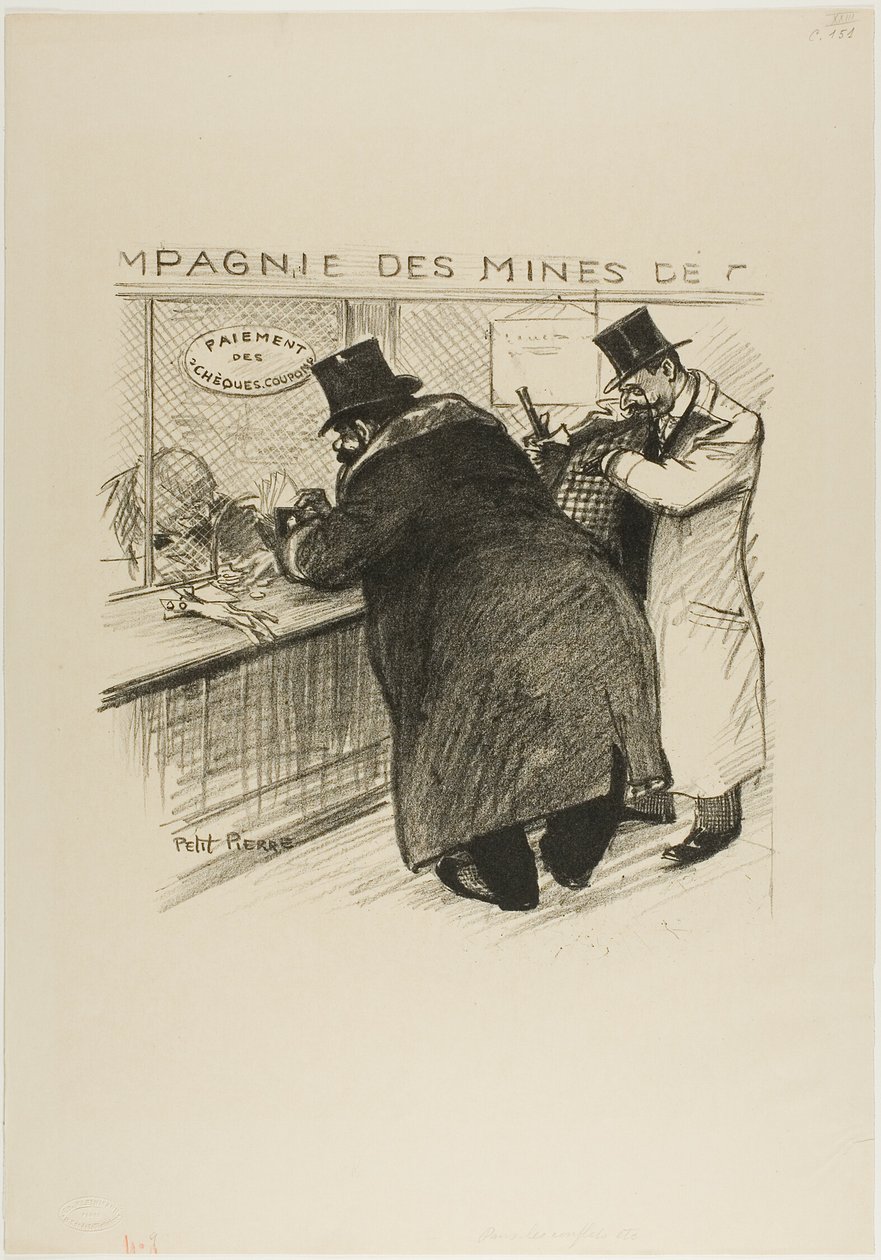 Opportunistinen enemmistö tekijältä Théophile Alexandre Pierre Steinlen