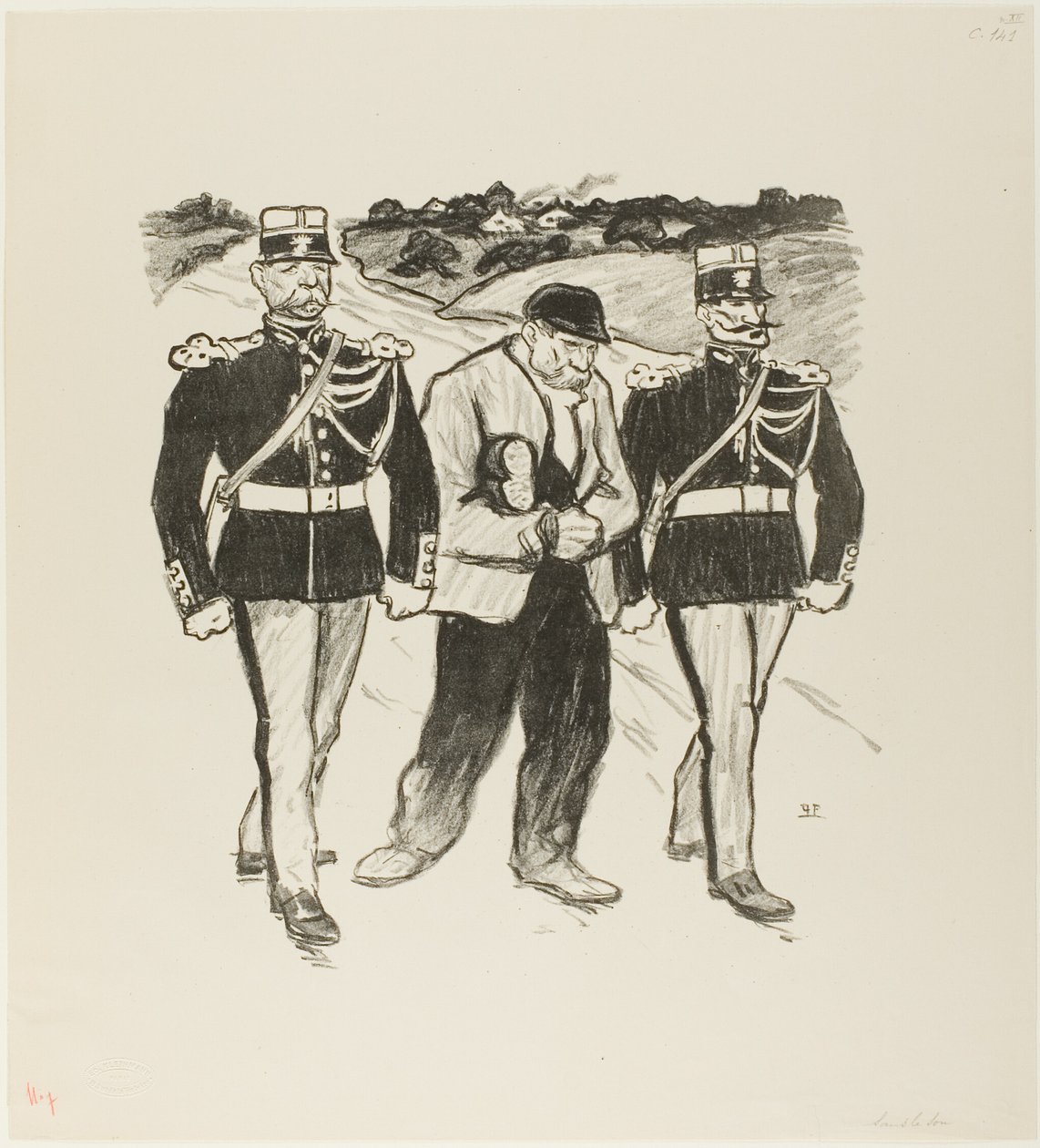 Ilman senttiäkään tekijältä Théophile Alexandre Pierre Steinlen