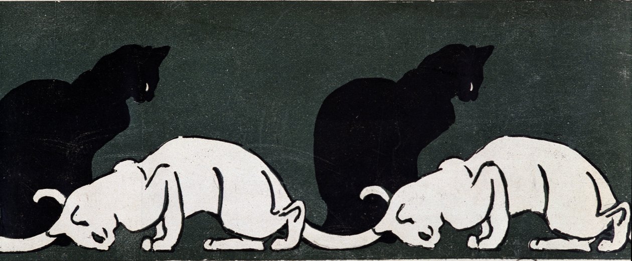 Steinlenin kissat tekijältä Théophile Alexandre Steinlen