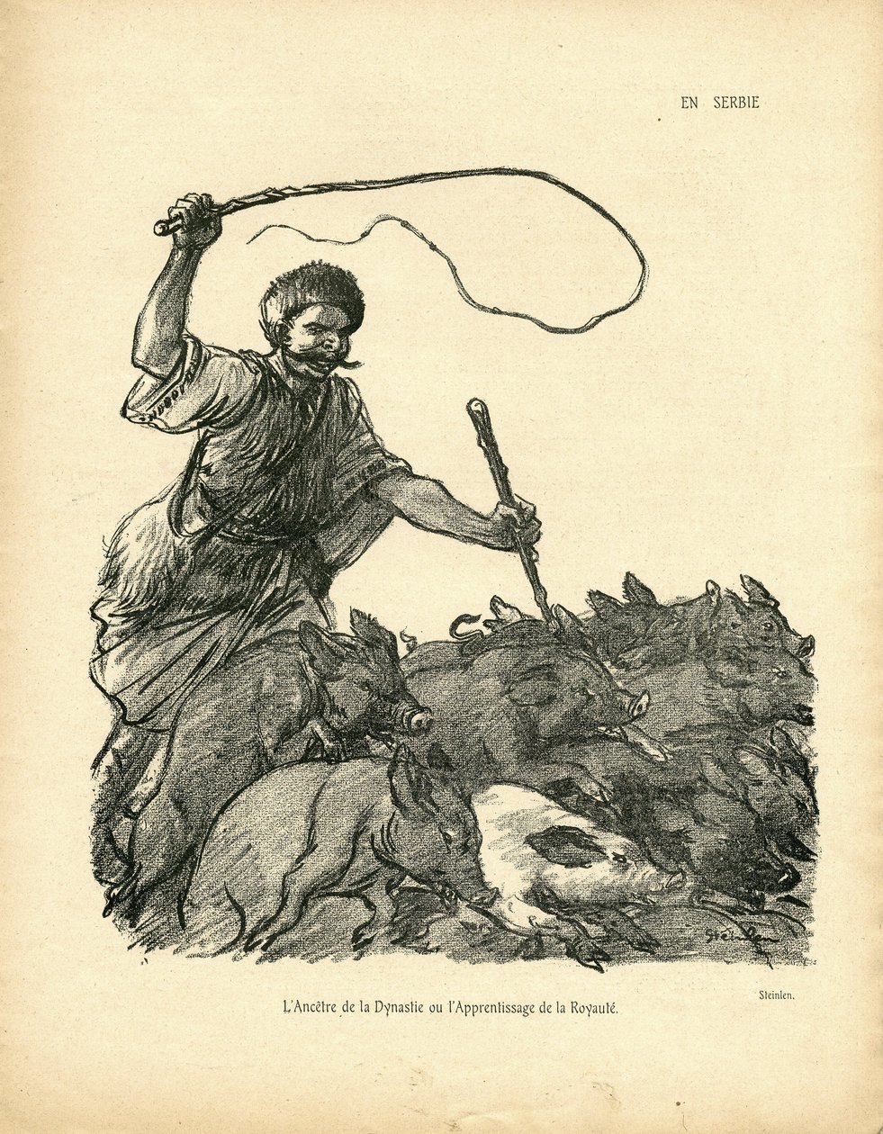 Kuva Steinlenistä (1859-1923) elokuvassa The Wild Duck tekijältä Théophile Alexandre Steinlen