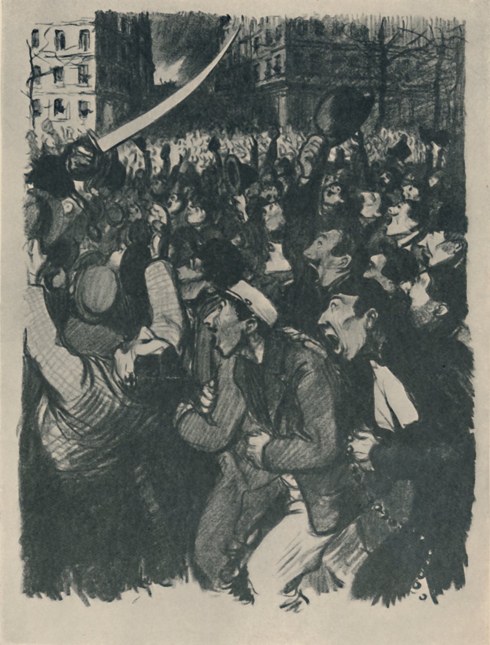 Boisdeffren lammas, c1898, 1919 tekijältä Théophile Alexandre Steinlen