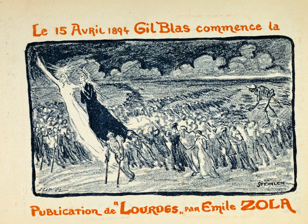 Huhtikuun 15. päivänä tekijältä Théophile Alexandre Steinlen