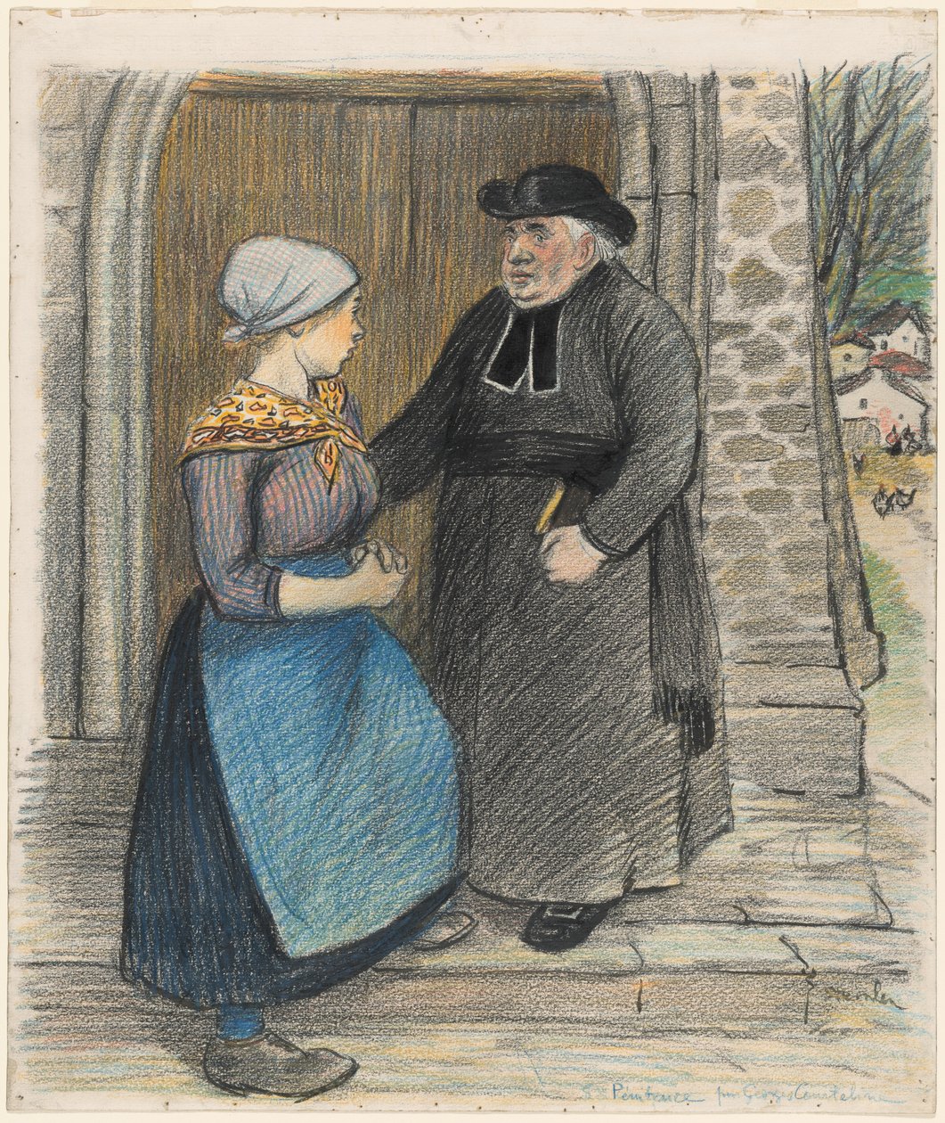 Katumus, 1899. tekijältä Théophile Alexandre Steinlen